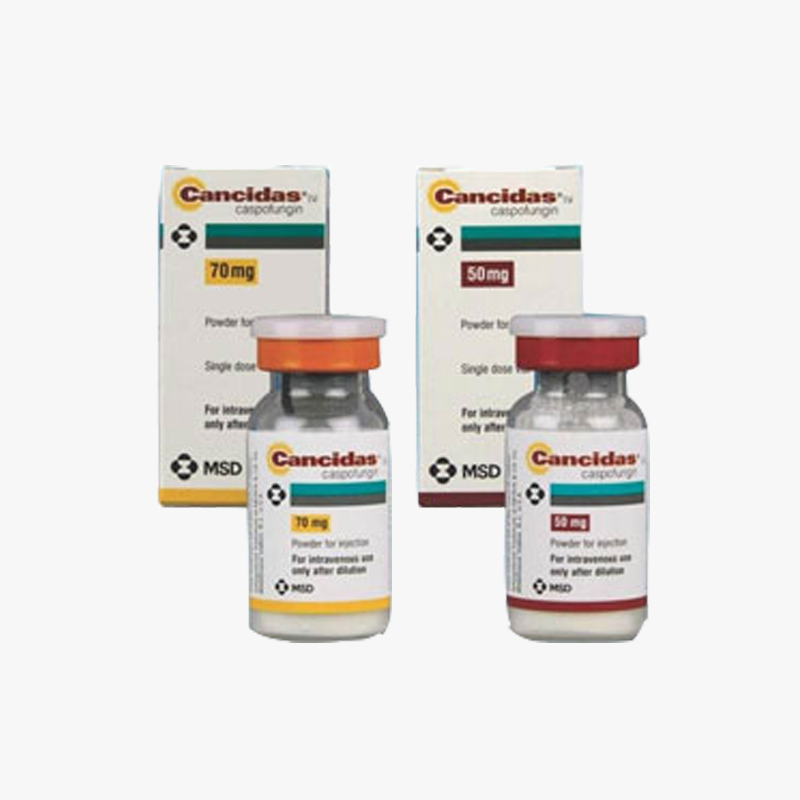 Caspofungin acetate Injection 50 / 70 mg