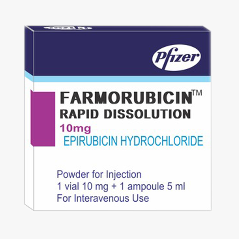 Epirubicin Hydrochloride Injection 10 & 50 mg