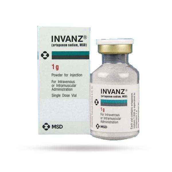 INVANZ Ertapenem 1gm Injection