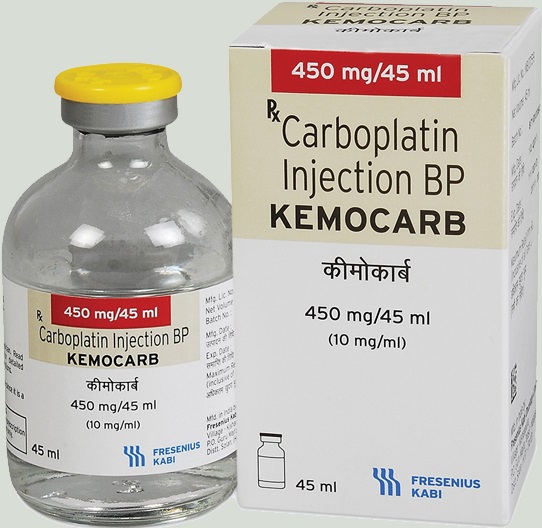 KEMOCARB Carboplatin 150mg & 450mg Injection