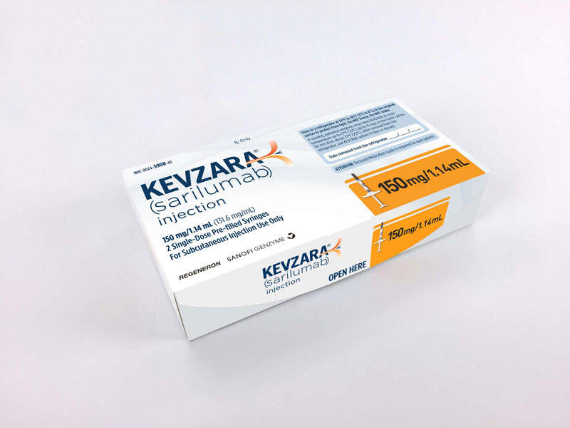 Kevzara Injection 150mg/1.14ml