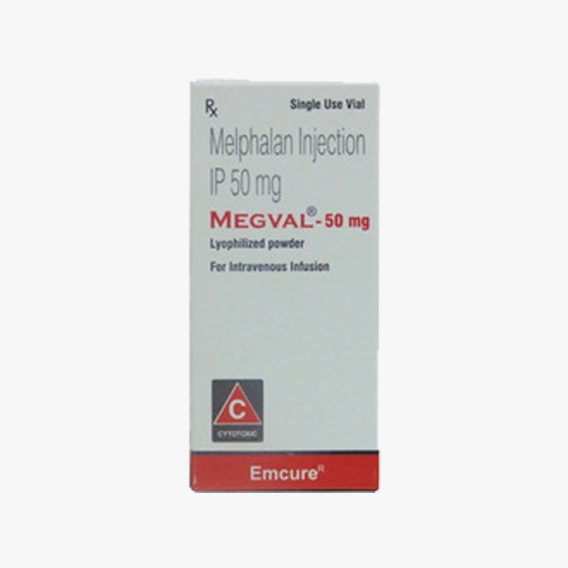 Megval 50 mg Injection