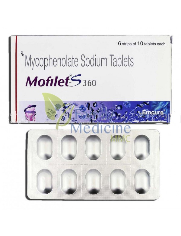 MOFILET Mycophenolate Mofetil Tablets