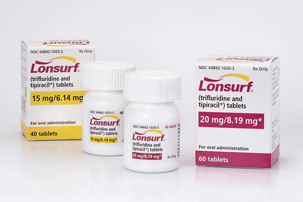 Lonsurf Trifluridine & Tipiracil 15mg/6.14mg* & 20mg/8.19mg*